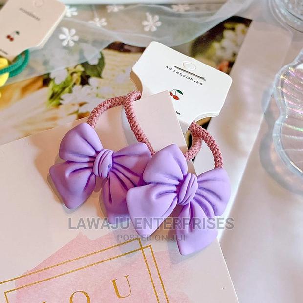 Bowknot Elastic Hair Bands (1 Pair) - thumbnail 6