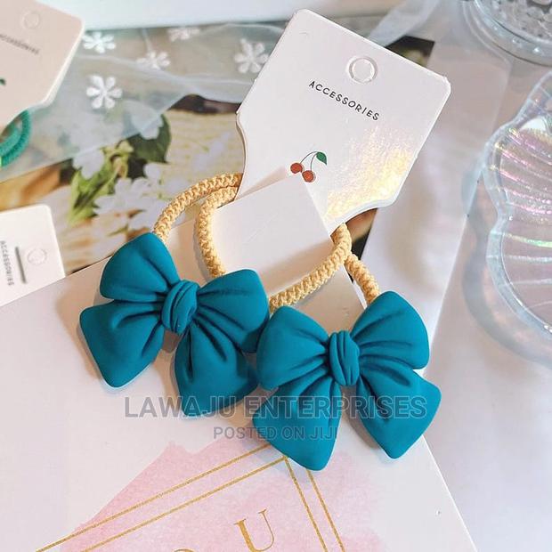 Bowknot Elastic Hair Bands (1 Pair) - thumbnail 8