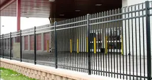 Storage Facility Palisade Fence
