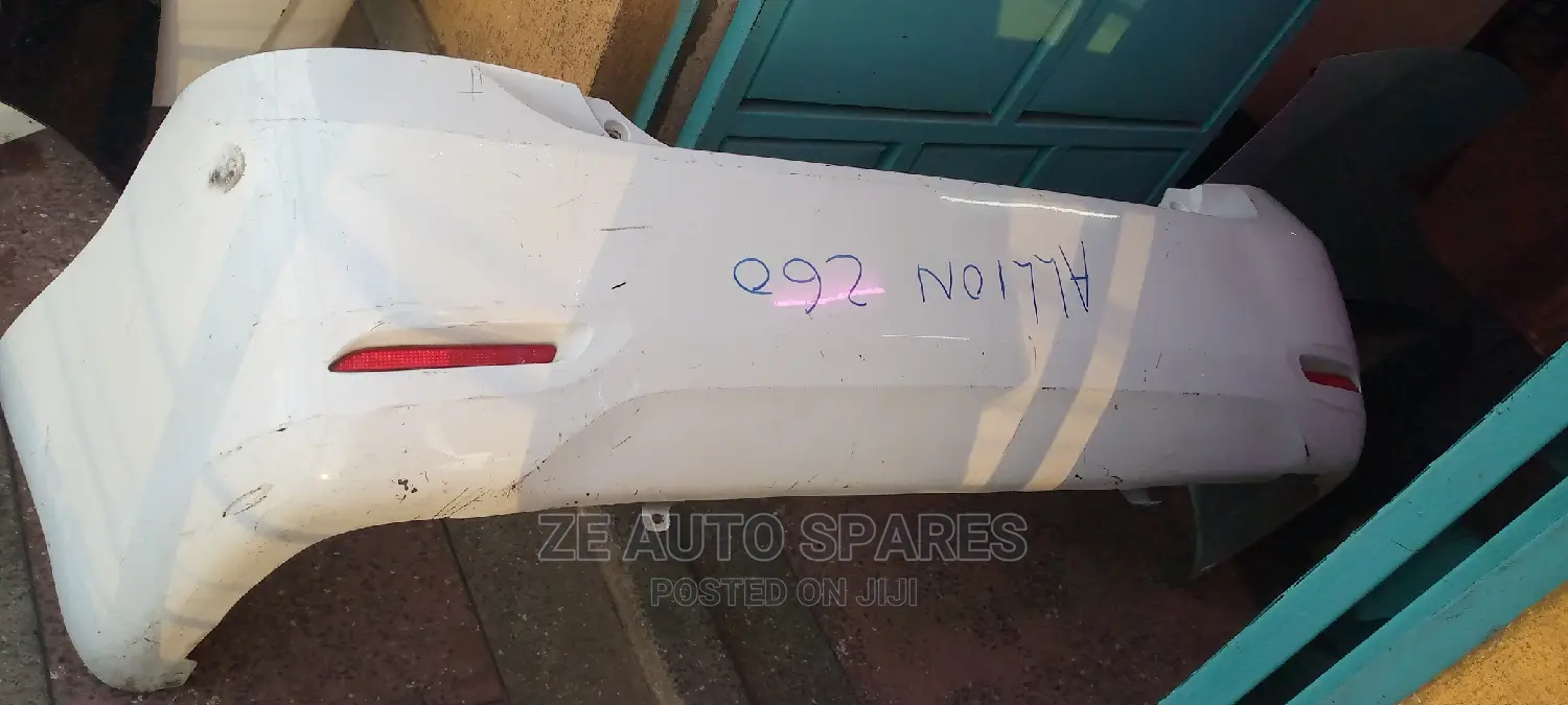 Allion 260 Rear Bumper