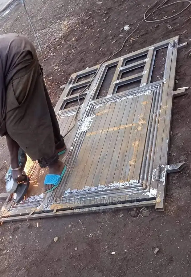 Modern Homes Steel Door Fabrication and Installation