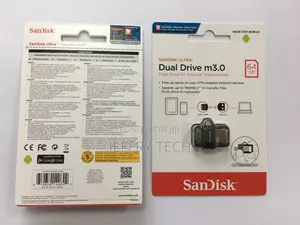 In Stock Ultra Dual USB Sandisk 64GB
