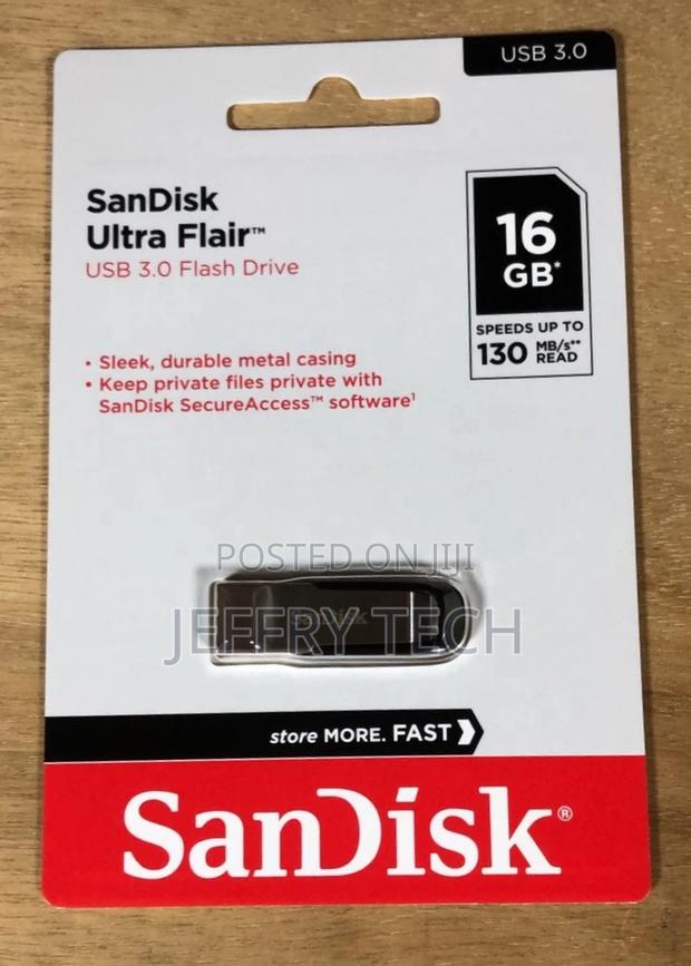 Sandisk Ultra Flair SDCZ73 16GB 3.0 USB Flash Drive
