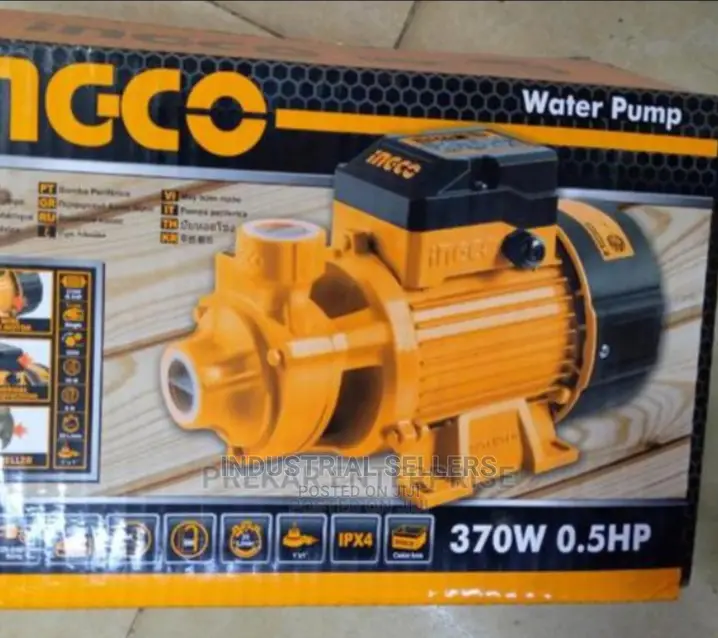 0.5hp Ingco Booster Pumps Available