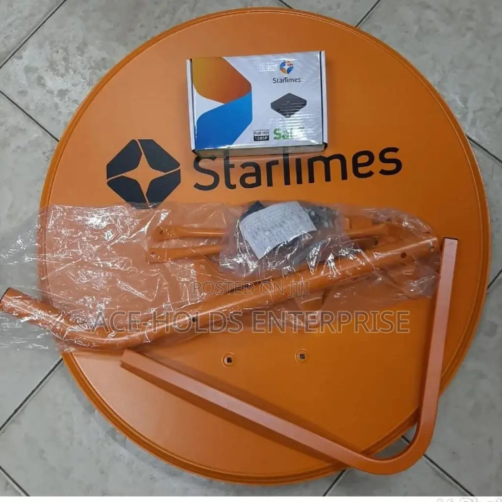 Complete Startime Decorder+ Dish. Full Set