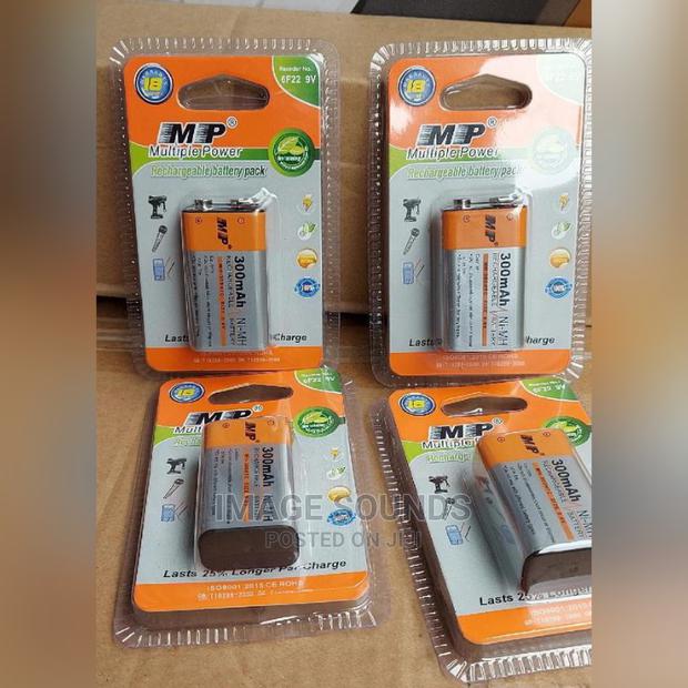 Rechargeable 9v Batteries- MP - main view