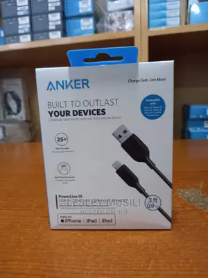 Anker Powerline 3 Usb a With Lightening Connector