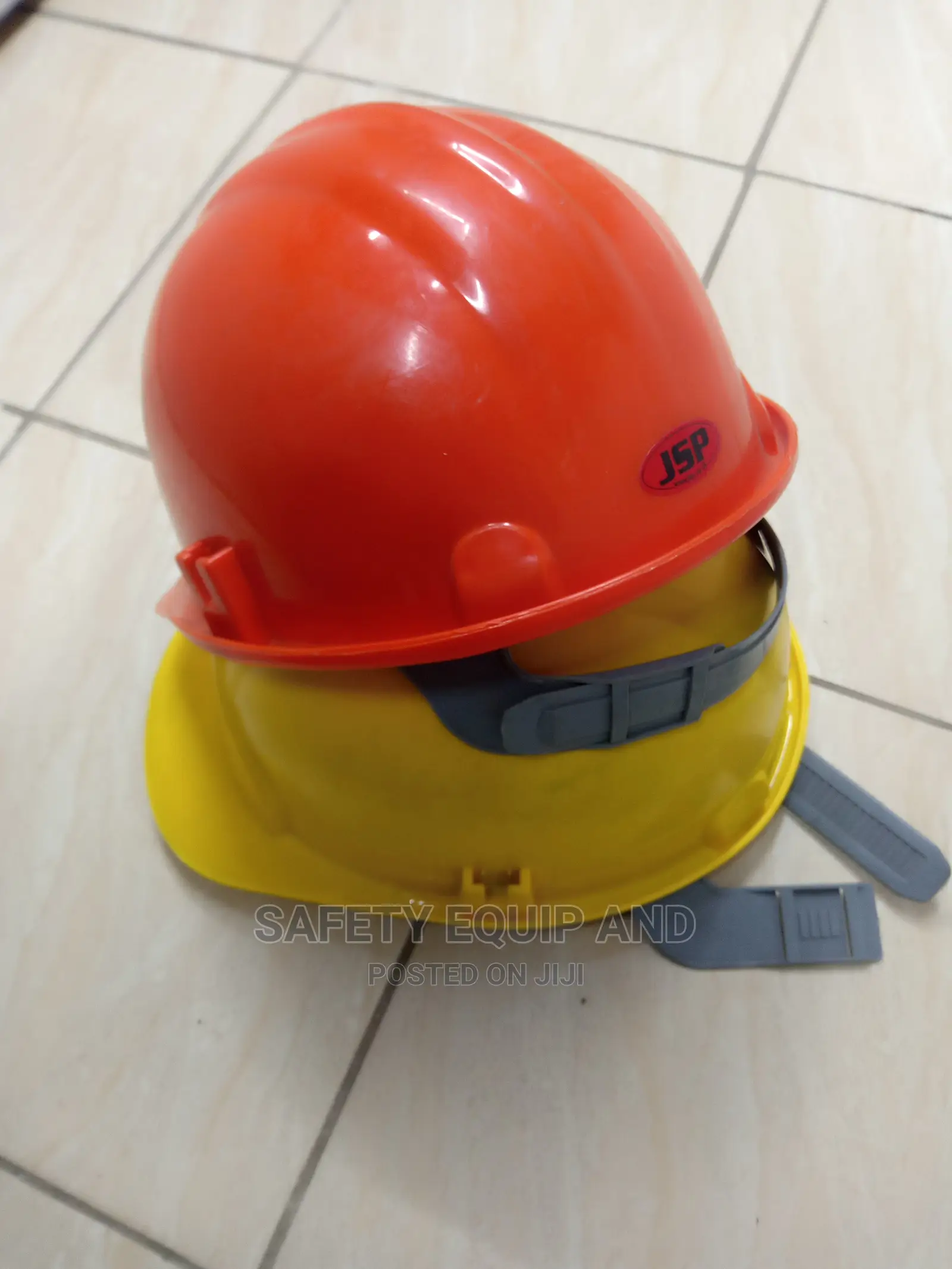 Helmets-Orange and Yellow Working Helmets