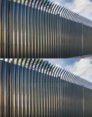 Modern Homes Palisade Fence Privacy Screening Option