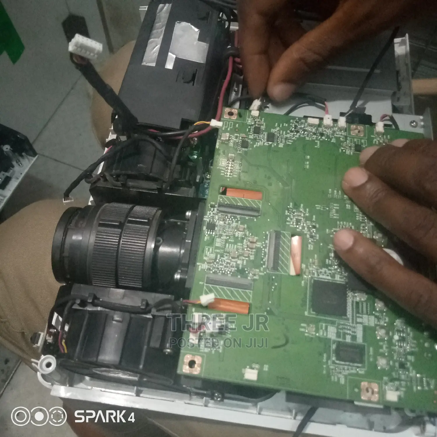 Replacement of Motherboards in Projectors