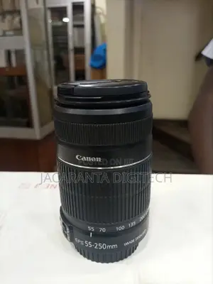 Canon Lens Efs 55-250mm With Image Stabilizer