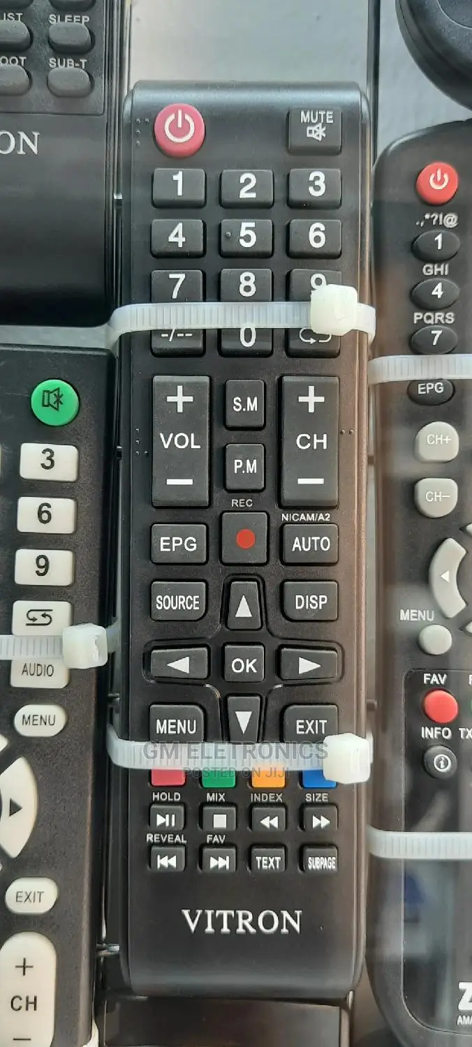 Replacement Remotes for Vitron TV Set.