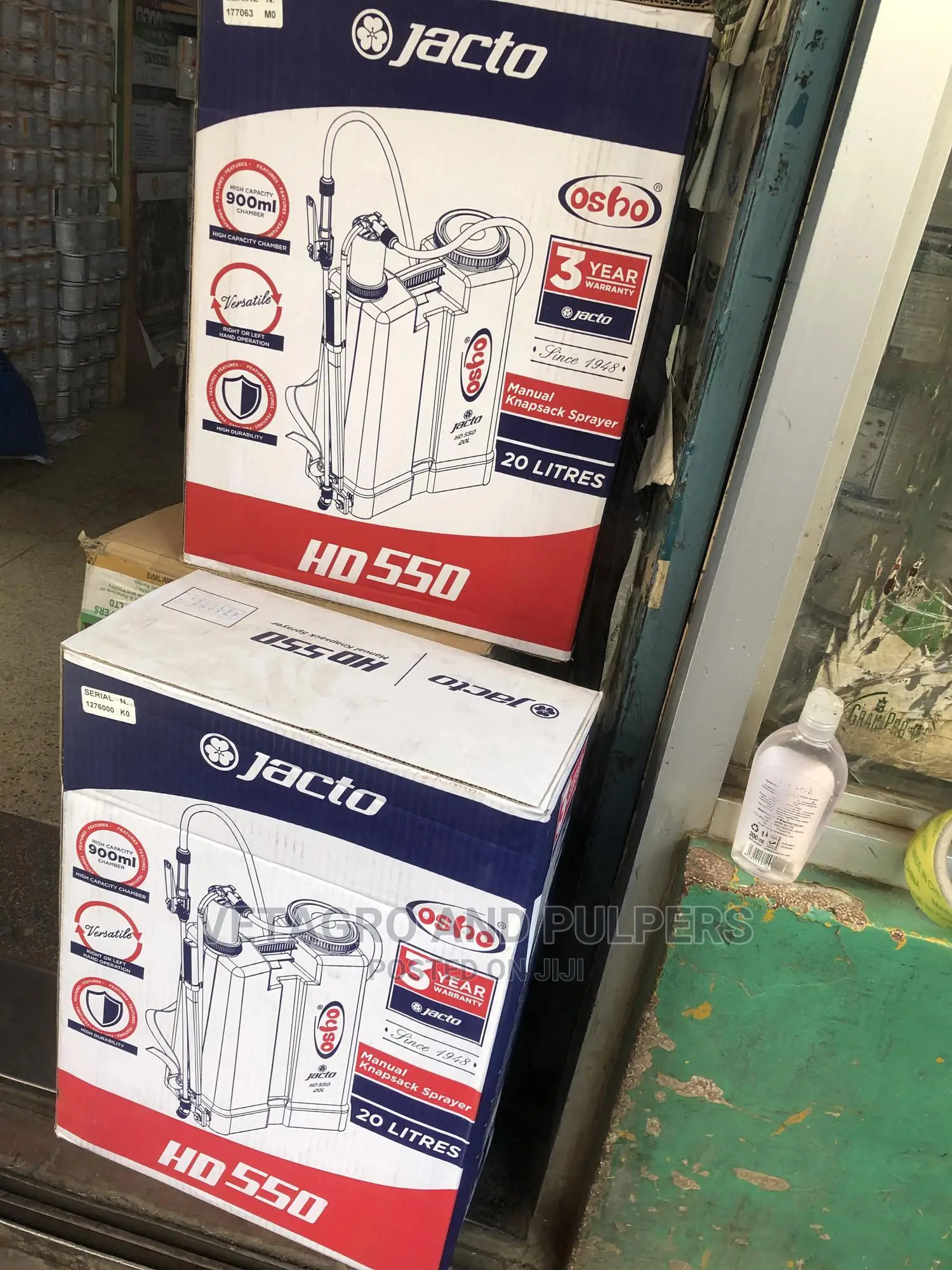 Jacto Hd Manual Knapsack Sprayer