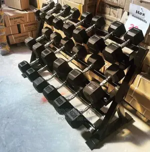 Hexagon Dumbbells
