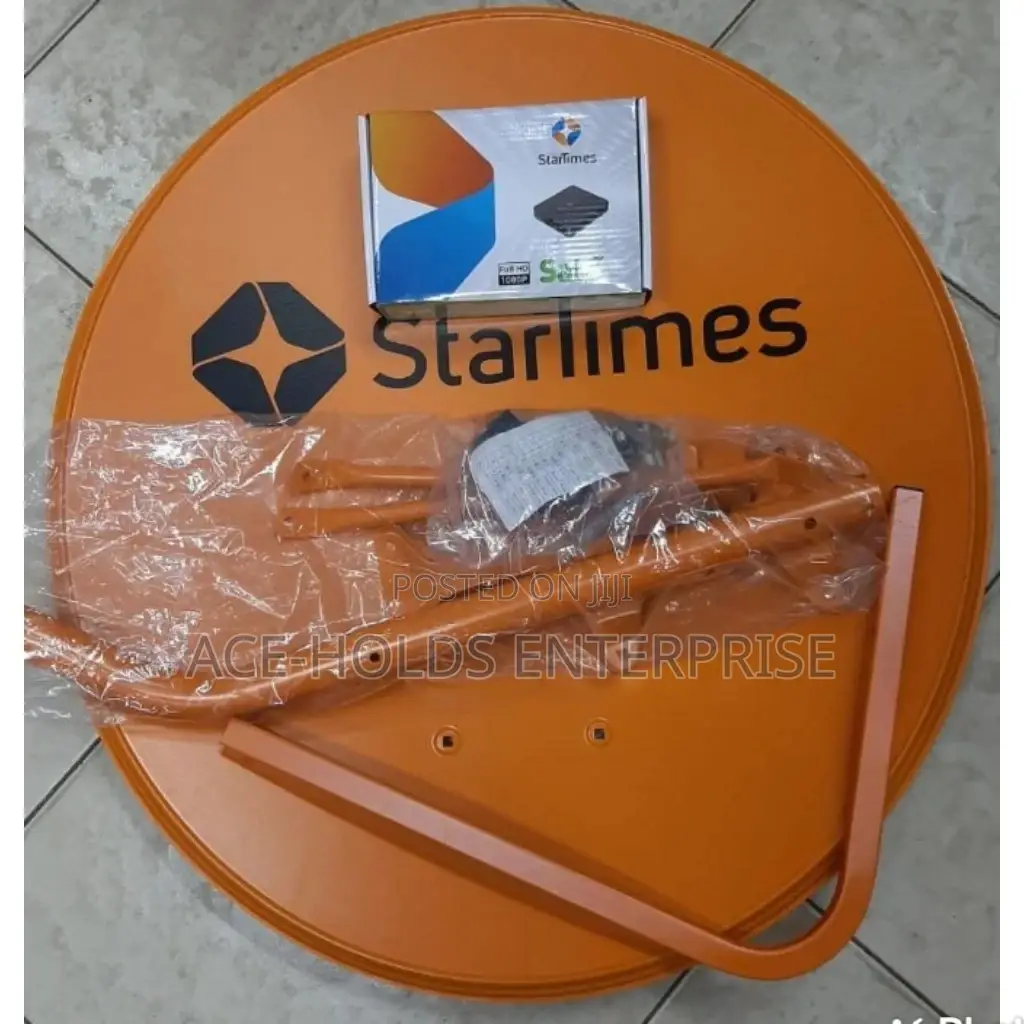 Brand New Complete Startimes Decorder+ Dish.
