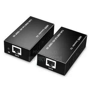 60M 3D 1080P 196ft HDMI Extender Over Single Cat5e/6 Rj45 Si