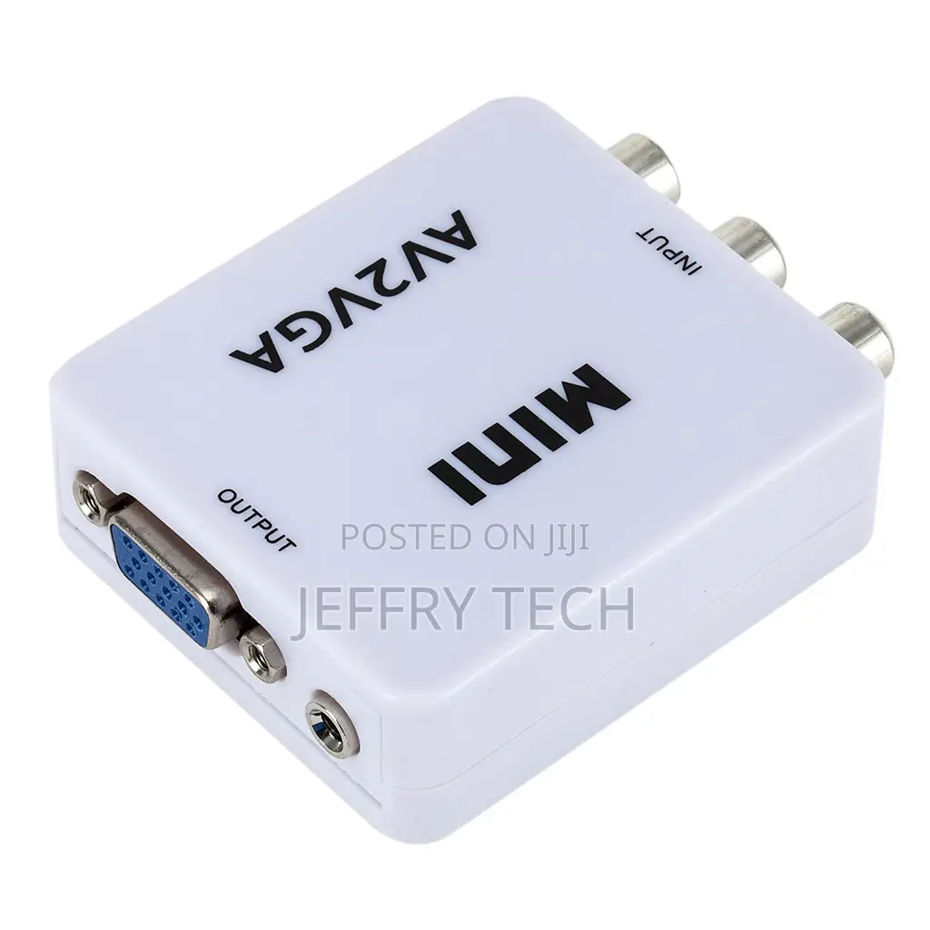 Rca Cvbs AV to VGA Adapter Av2vga Video Converter