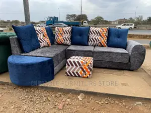 L Seat Like Sofa With Spring Cushions