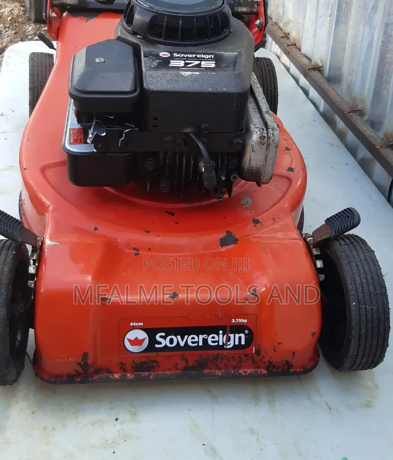 Lawn Mower – Brigg Stratton 125cc Sovereign Petrol – Ex-Uk