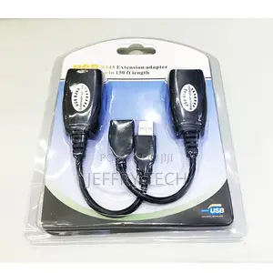 USB Adapter Extender USB to RJ45 Over Cat5e to 150ft Networ