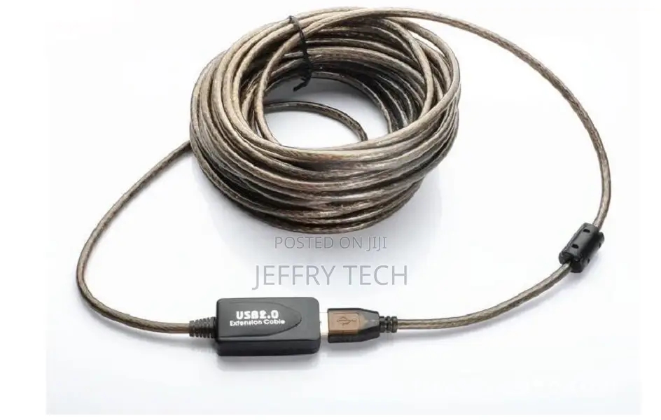 10m Usb Amplifier Extension Cable High Speed 480 Mbps