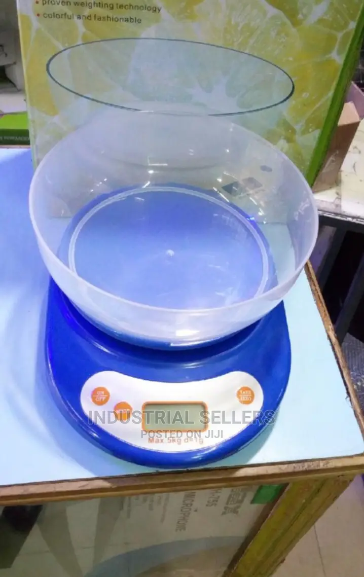 Round Shape Bowl Kitchen Scales