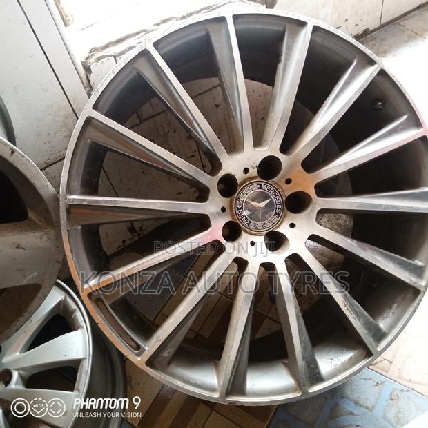 Set of Mercedes Benz Rims Size 20