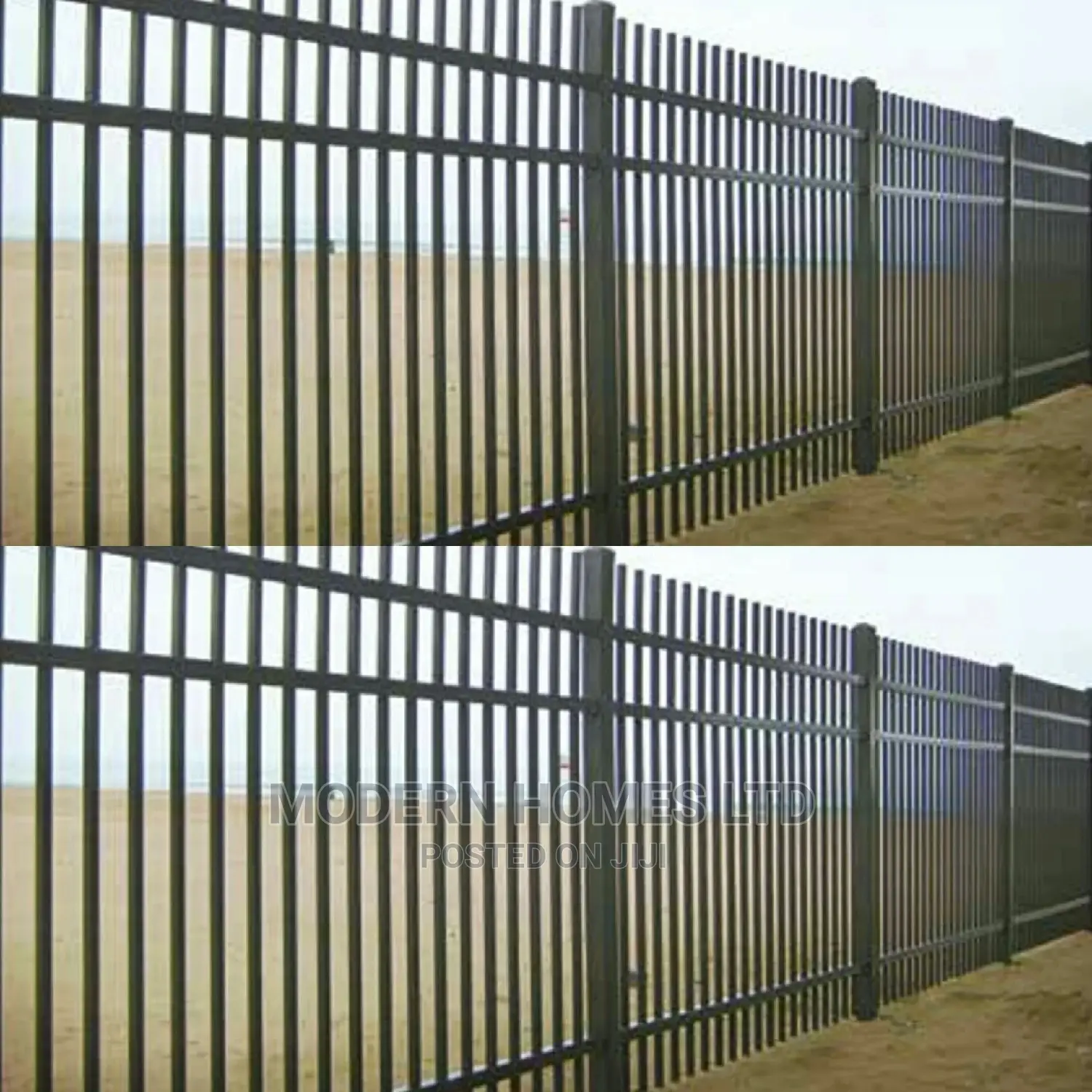 Modern Homes 2.0m High Palisade Fence