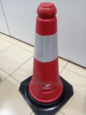 Safety Cones( Striped Red and White)