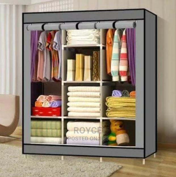 3 Column Portable Wardrobe - thumbnail 4
