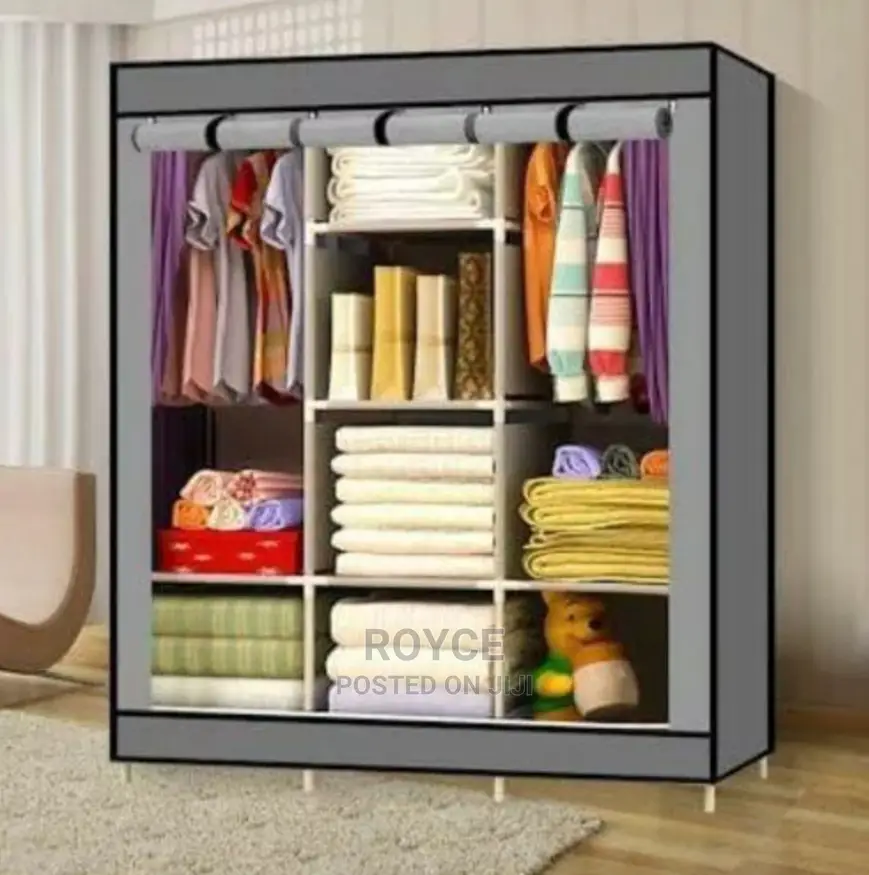 3 Column Portable Wardrobe