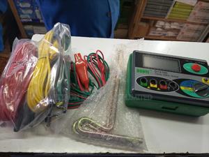 Digital Earth Resistance Tester - main view