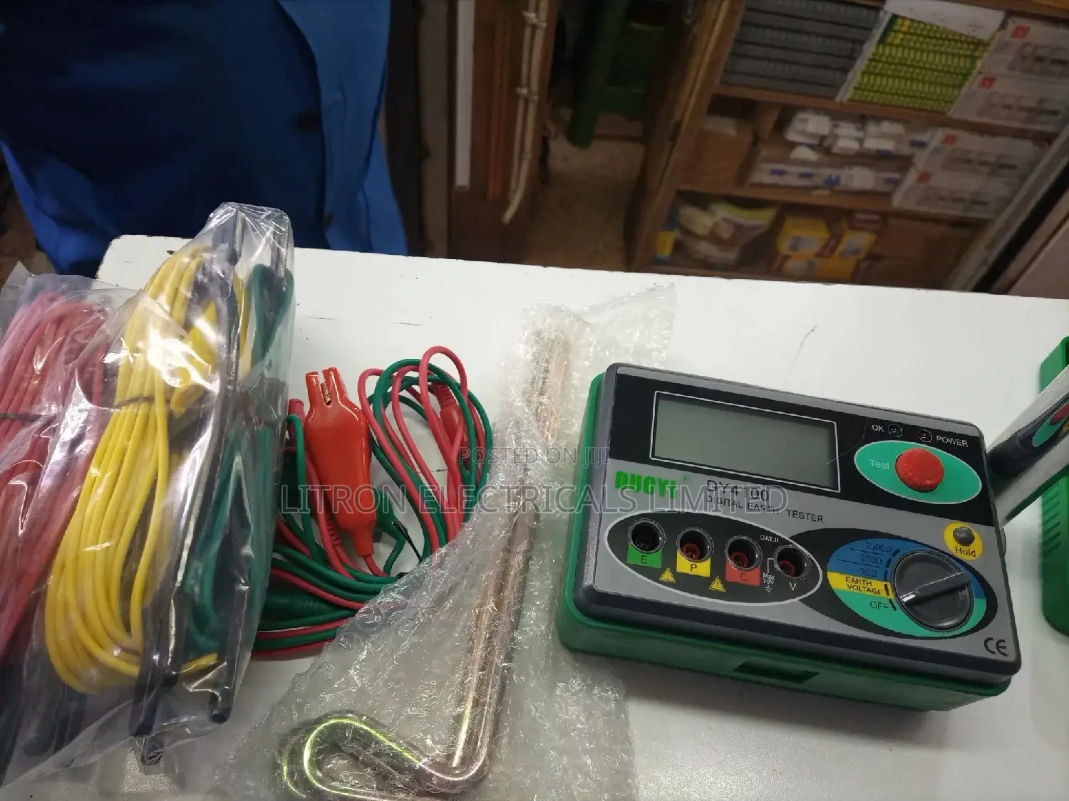Digital Earth Resistance Tester