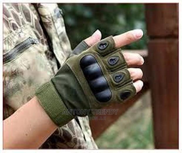 Army Military Tactical Motorcycle Hunt Hard Knuckle Half Fi - thumbnail 3
