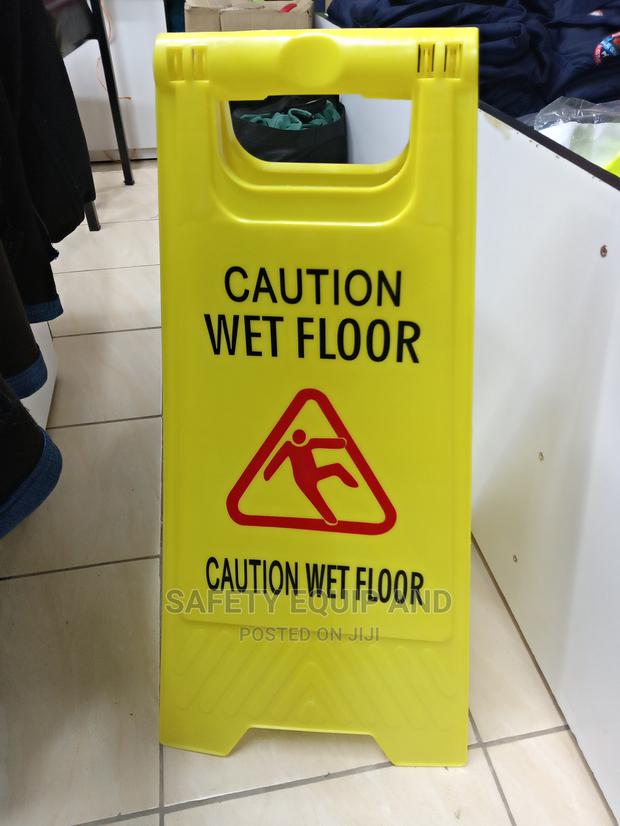 New Wet Floor Warning Boards - main view