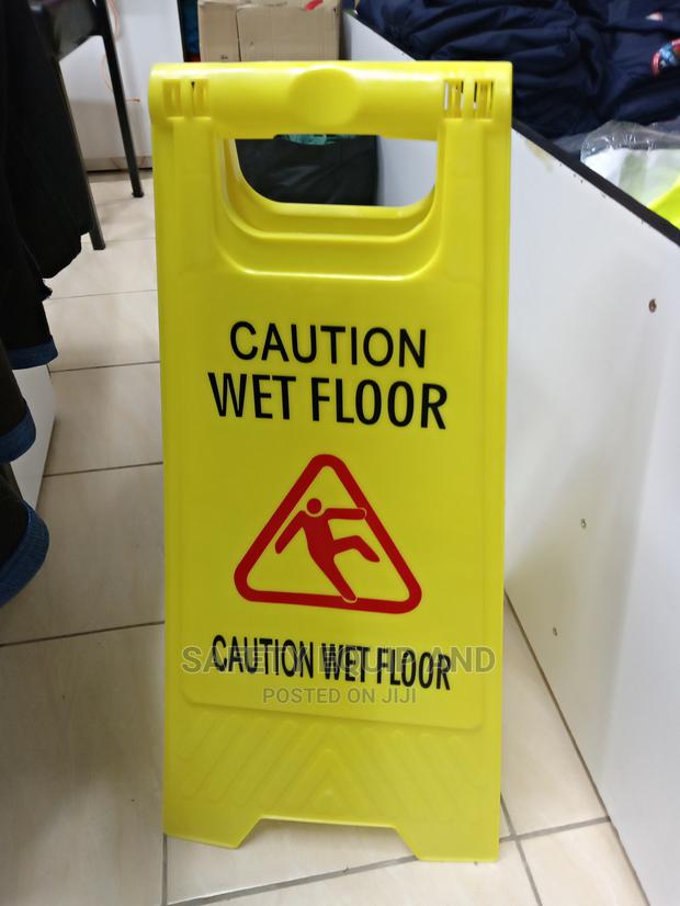 Caution Wet Floor Available