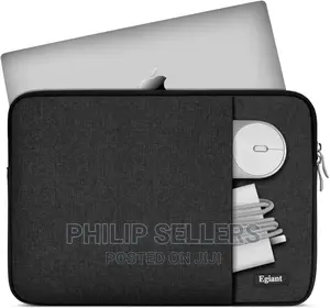 Black Laptop Sleeve Case Cover for School Office Business