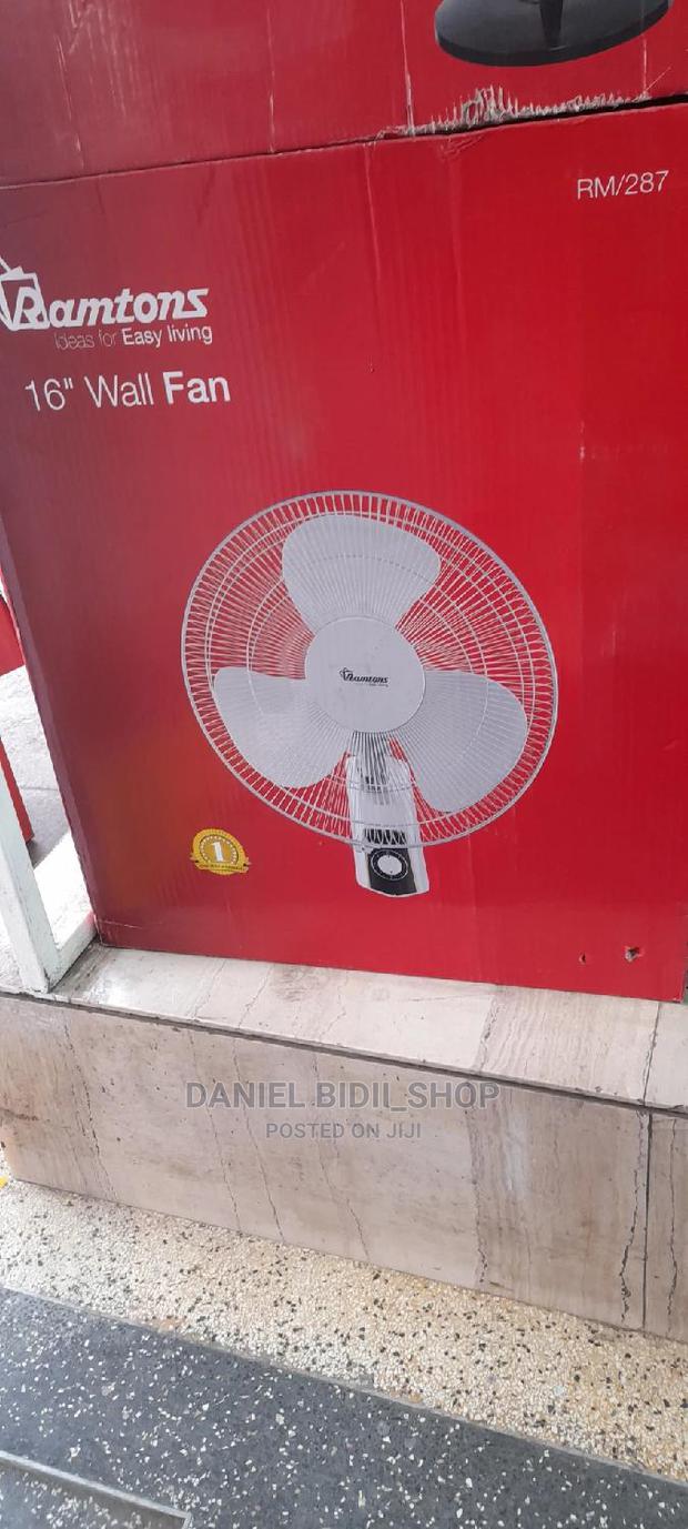 Ramtons 16inch Wall Fan Rm/287 - thumbnail 2