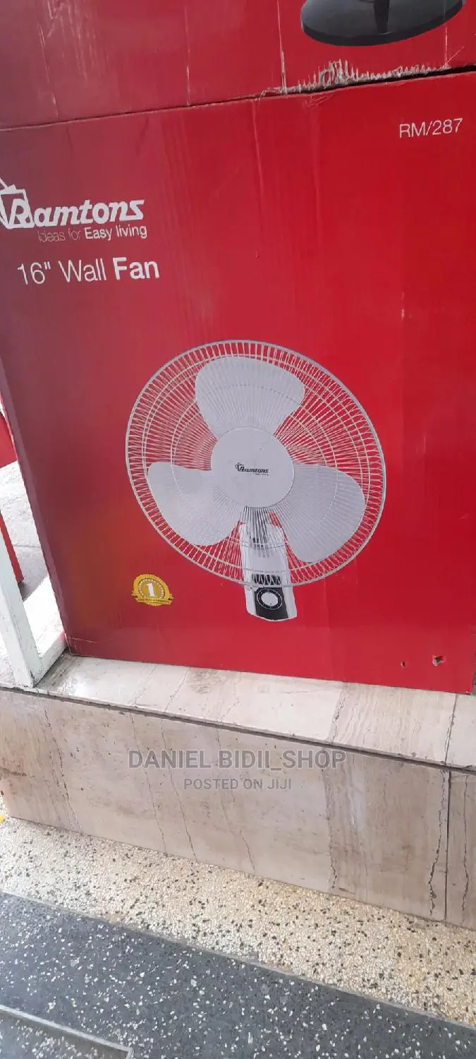 Ramtons 16inch Wall Fan Rm/287