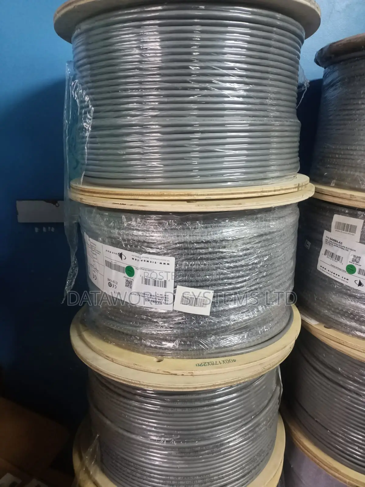 Siemon Cat 6A FTP Pure Copper Ethernet Cable 305M