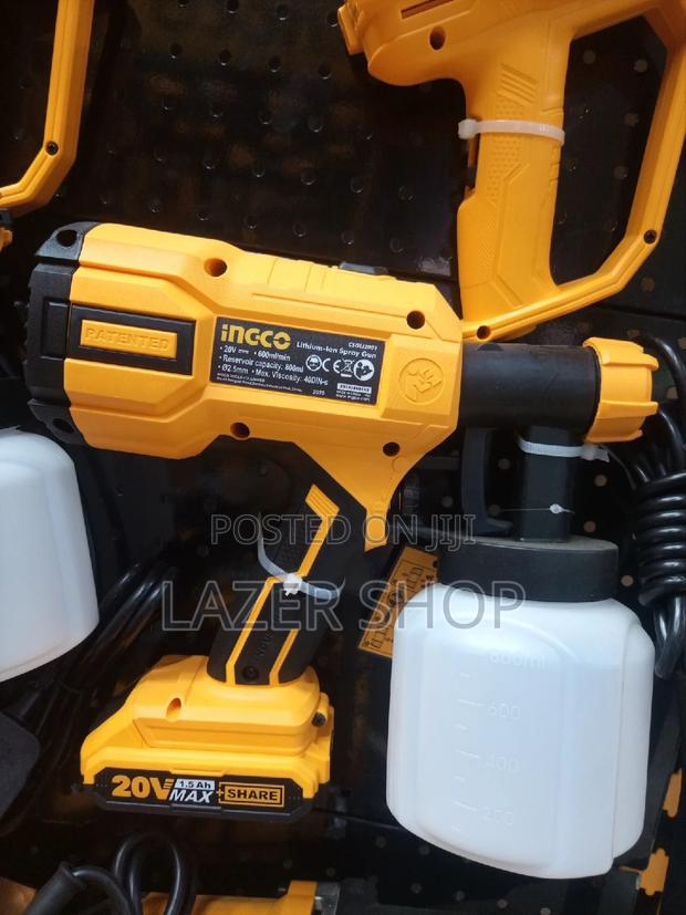 Ingco Cordless Spray Gun,20v - thumbnail 2