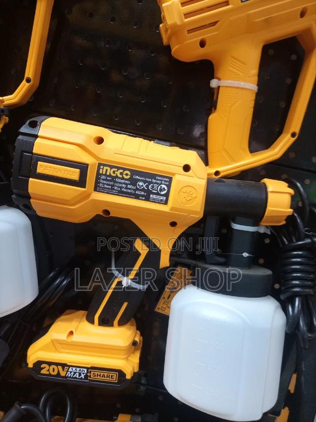 Ingco Cordless Spray Gun,20v - thumbnail 3