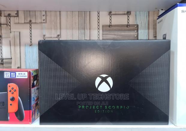 Xbox One X 1TB Project Scorpio Edition Console - Ex US - main view