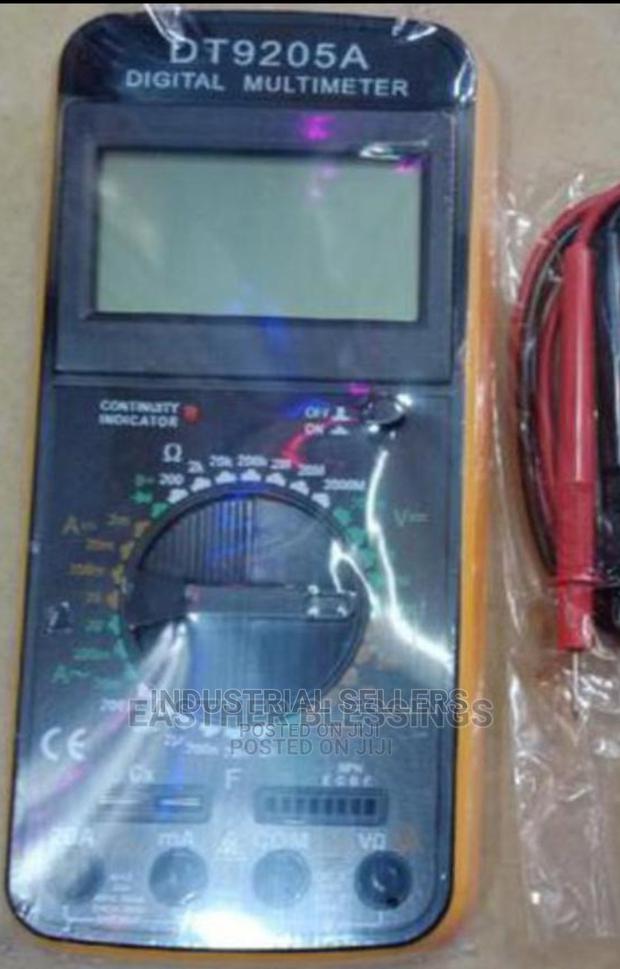 Dt9205 Digital Multimeter - main view