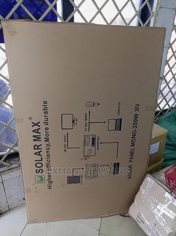 New Monocrystolline Solar Panel , 250 Watts 24 Volts - main view