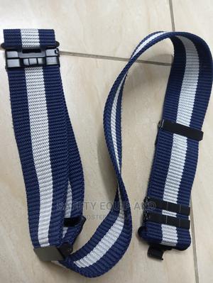 Security Belt-Navy Blue With a White Strip - thumbnail 2