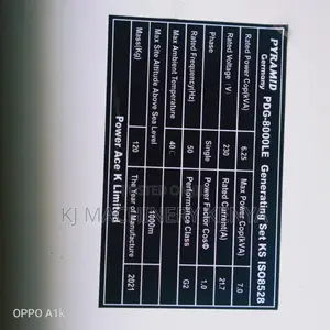 7kva Single Phase Open Type