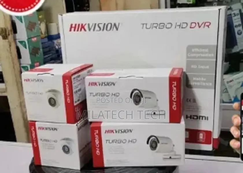 Special Discount: 4 Hikvision CCTV Camerasfull System Kit