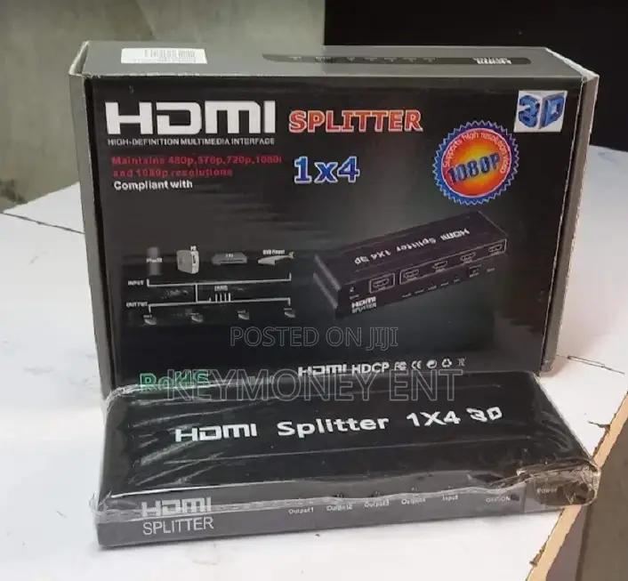 3D Full HD 1 BY 4 Hdmi Splitter