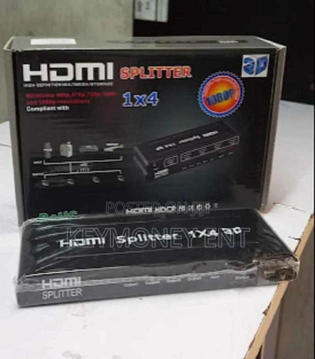 HDMI Splitter 1 in 4 Out Full Ultra HD 1080P 3D